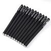 Black 0.5mm Quick-Dry Gel Pen for Exams & Signatures