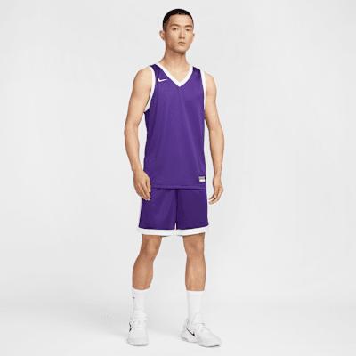 Nike Dri Fit Basketball Jersey Men's Garden Purple