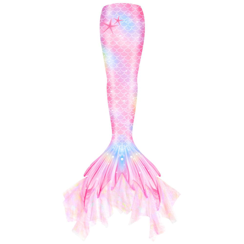 Coda da Sirena per Bambina Costume da Bagno Sirena per Bambina Costume da Bagno Principessa Ariel Esplosione Transfrontaliera