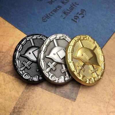 Insigne allemand rétro, Accessoires de film, Broche en métal, Médaille soviétique, Insigne d'honneur, Cadeau Cosplay Anime, Cadeaux de Noël, Petits cadeaux