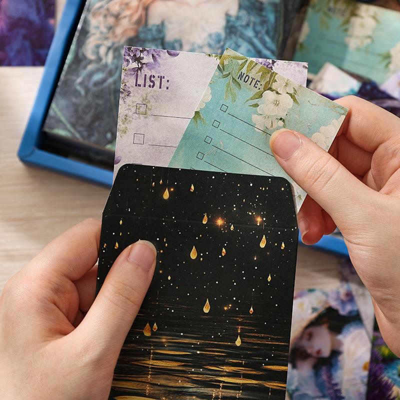 Zestaw do scrapbookingu Dziennik DIY Album Naklejki Materiały Papier Taśma Artykuły Papiernicze dla Uczniów Nagrody Dziennik Pudełko na Prezent Naklejki do Notatnika