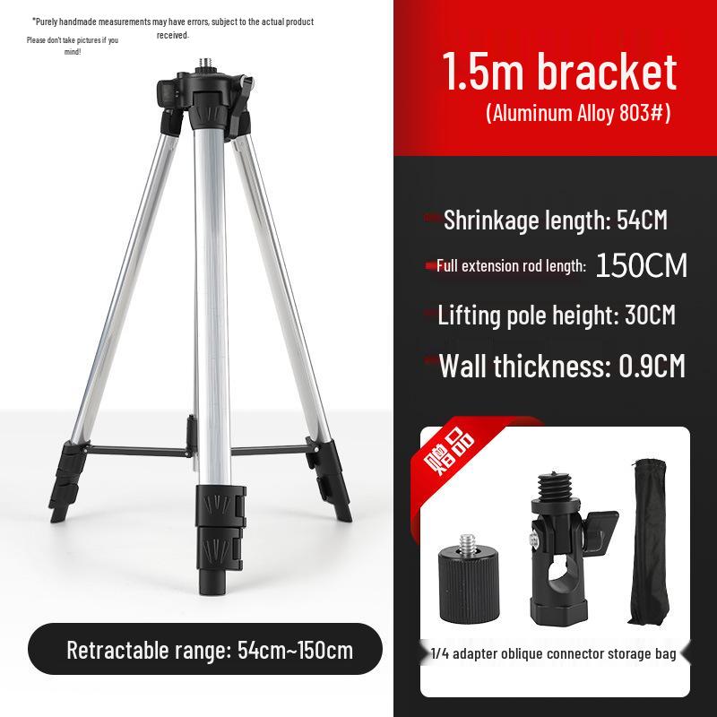 Telescopic Tripod Stand for Laser Level and Spirit Level Support