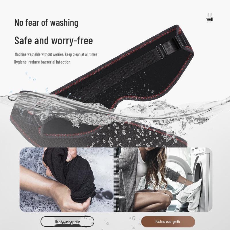 USB Far-Infrared Heating Eye Massager: Relieve Eye Fatigue, Promote Sleep with Electric Heat and Shading.