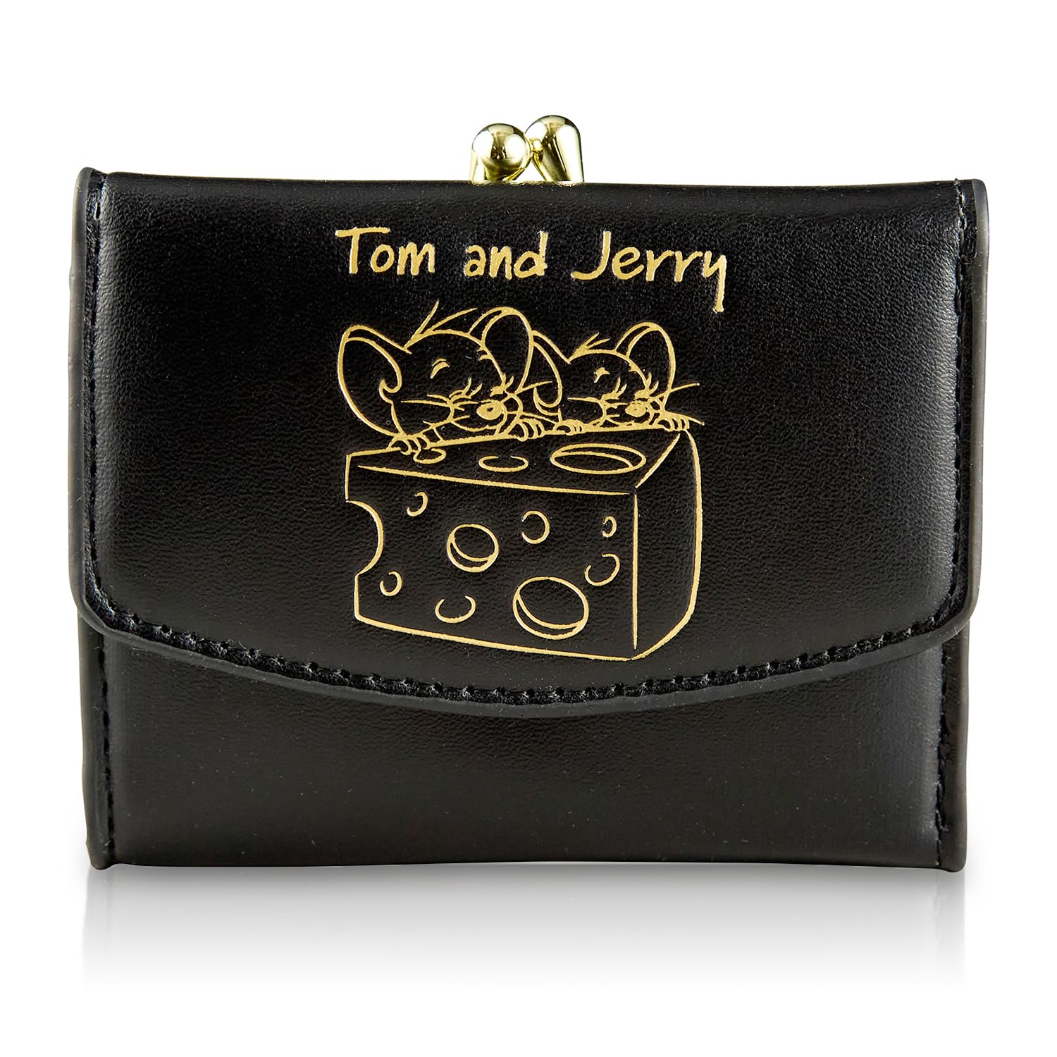 

and Billfold Trifold Wallet [Tom Jerry] Black/09