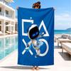 Underwater Adventure Robot Beach Towel, Super Soft Microfiber, Perfect Gift for Her/Him, Birthday, for Pool, Beach, Travel, Decor Beach Party