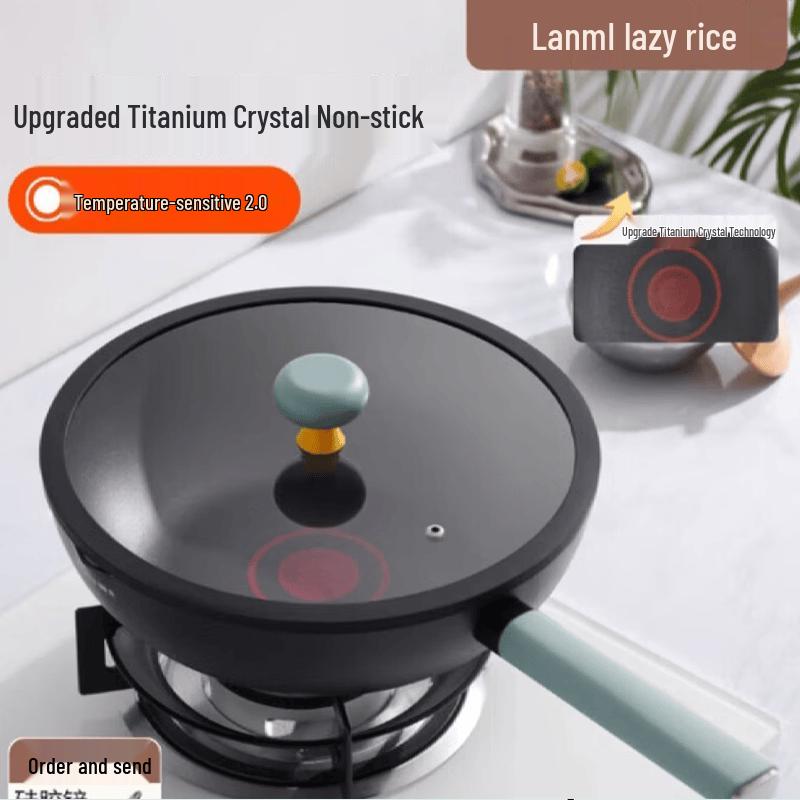 Lazy Rice Nordic Non-stick Wok LM-CL30H1