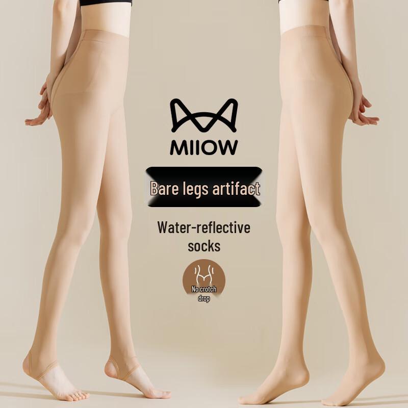 Maoren Women's Luminous Nude Feel Snag-Resistant Pantyhose