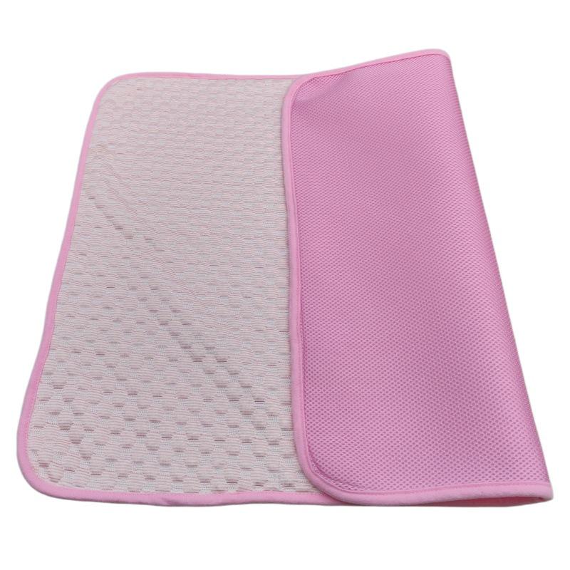 Pet Cooling Mat: Summer Ice Silk Dog & Cat Bed Cushion