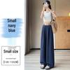Women's Summer Tencel Linen High-Waist Wide-Leg Pants