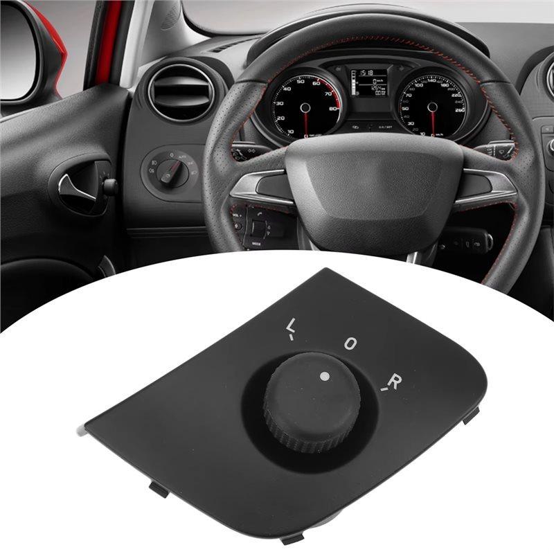 Durable-Car Rearview Mirror Control Switch Button 6J1959565A For SEAT Ibiza ST 2008-2016 Replacement Rearview Mirror Switch
