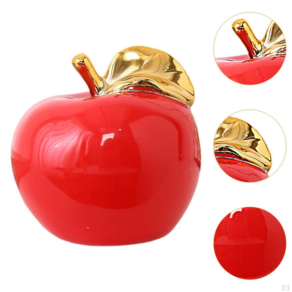 Figurine Statue Collectible Nordic Fruit Sculpture Fruits Ornament for Bedroom Entryway Table