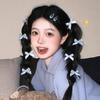 10Pcs Mini Bow Hairpin Ballet Style Duckbill Hair Clip Cute Ribbon Hair Clips  Girls and Women