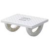 Ergonomic Foot Rest Under Desk, Nonslip Foot Stool Cushion Footrest, Foot Stool with Roller Massage for Relieve Foot Leg