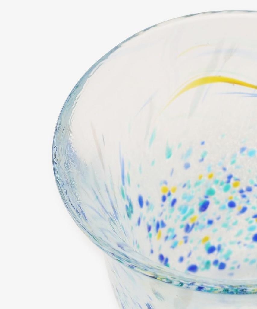 Afternoon Tea Living Tumbler JG25 Edo Glass Tumbler Pair Set, Blue