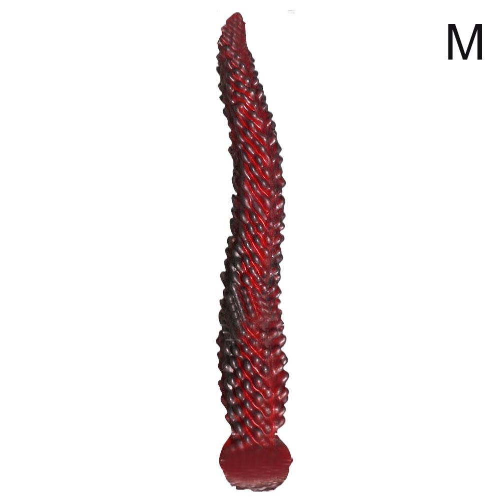 New Alien Tentacle Anal Plug Long Thick Dildo Spiral Silicone Large Butt Plug Suction Cup Anal Toy Dilator Adult Toy Men Women
