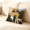 Cool Art Metal Family Dee Pillow Case For Sofa Decor Car Office Room Printing Cushion Cover Decorations And Protector