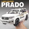 1/18 TOYOTA Land Cruiser Prado Off Road SUV Alloy Metal Car Model Diecasts Casting Sound and Light Car Toys for Children Vehicle