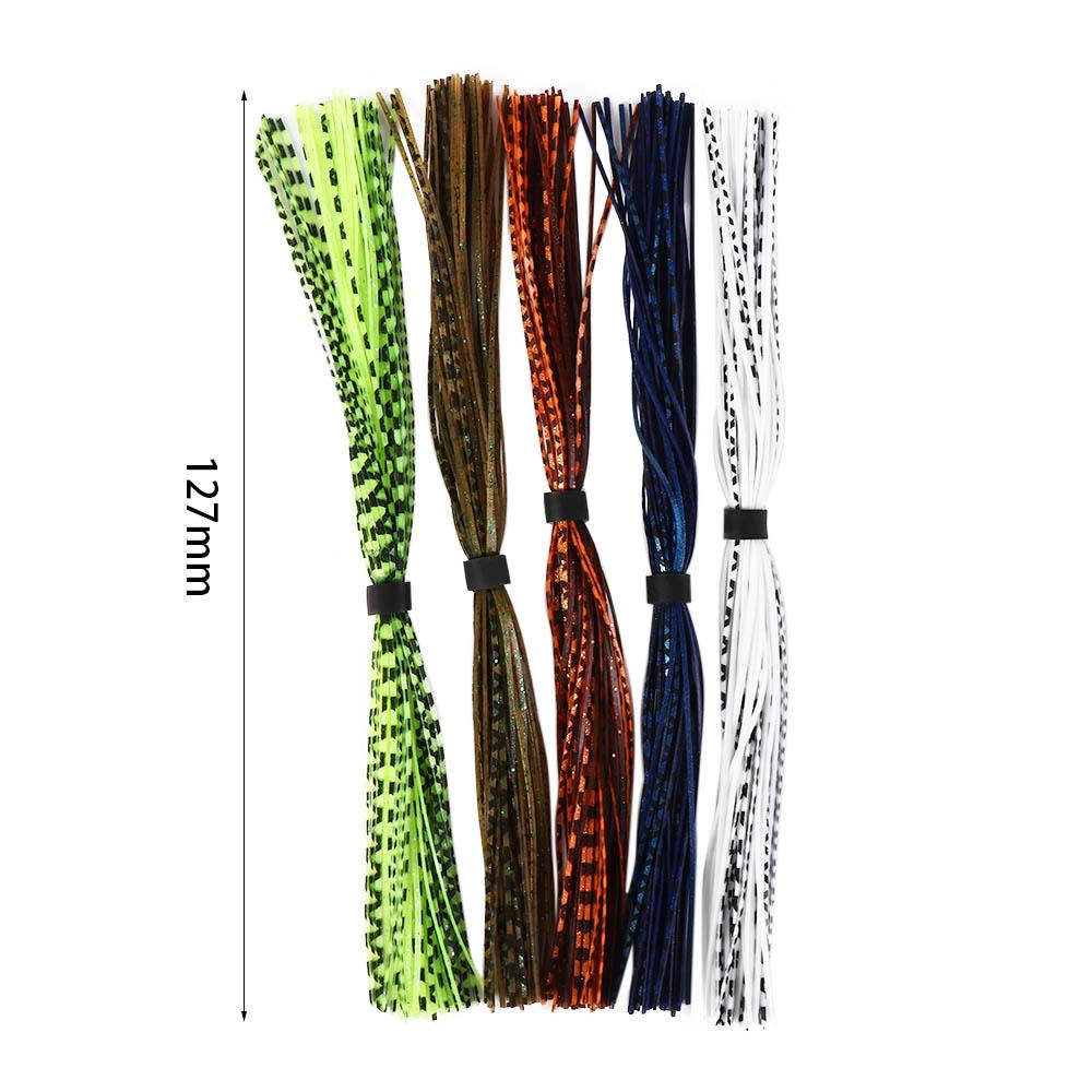 Fly Tying Material Buzzbaits Spinner Mixed Color Jig Squid Skirt  Spinner Baits