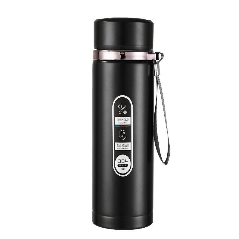 Large Capacity Intelligence Thermos Cup 800ml Vacuum Flasks Portable Stainless Steel Thermos Cup Water Bottle Travel Tea Mug Office Thermos Cup