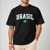 Brasil Soccer 2026 Tshirt Unisex Unisex Summer Cotton Y2k Clothing Vintage Fashion High Quality Short Sleeved Tee Streetwear Unisex