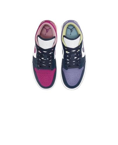 Air Jordan 1 Low SE Mismatched Purple Magenta 2021 Women's DJ4342-400