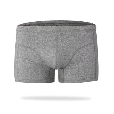 Lenjerie de corp pentru bărbați, talie mijlocie, anti-uzură, picior elastic, bumbac, sport, chiloți plat de colț, chiloți subțiri pentru bărbați