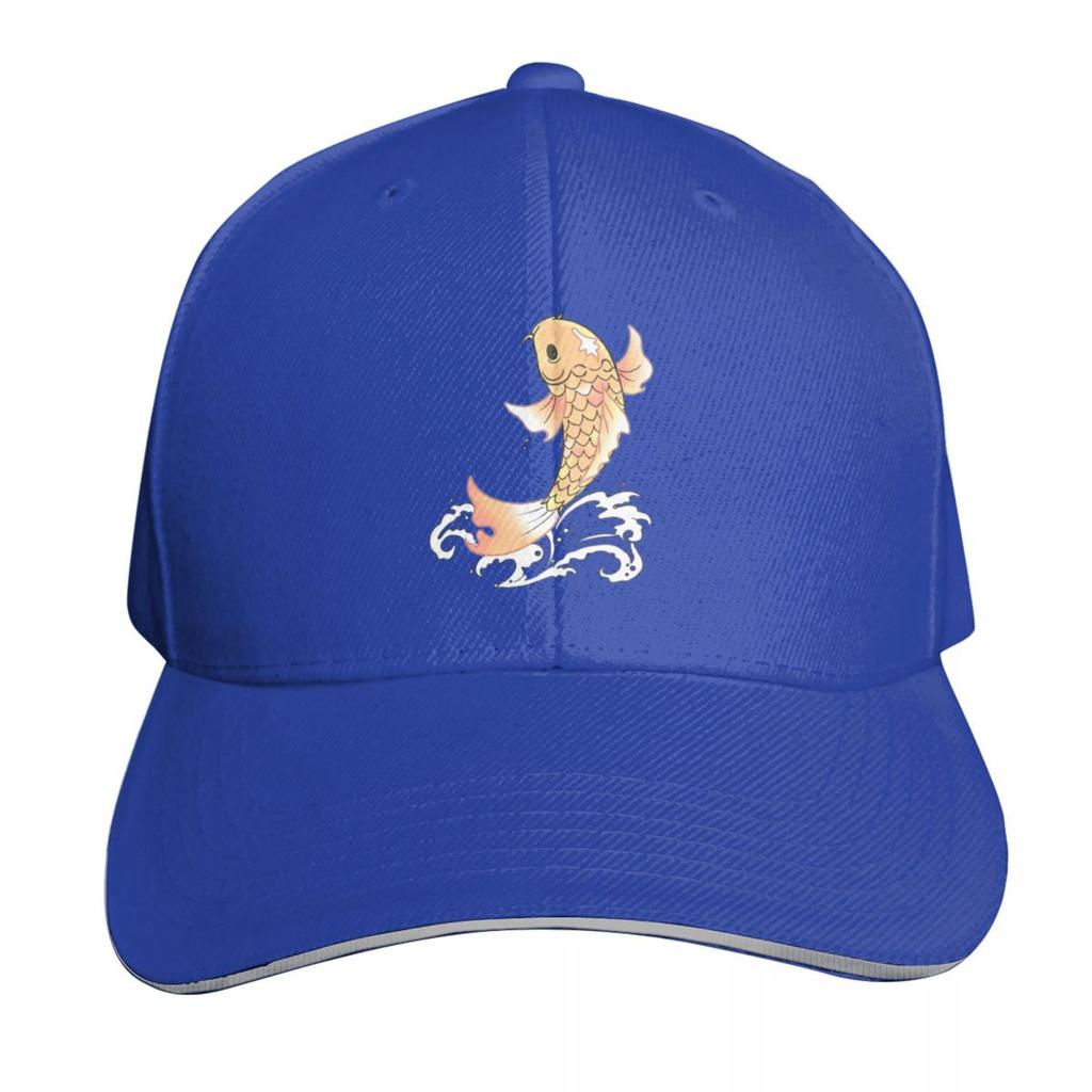 Koi Baseball Cap Hats for Unisex Hat Beach Sunhat Visor Girl Unisexs