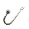 Black Emperor High Quality Stainless Steel Waterproof Anal Hook with Ball Hole Anal Plug for Butt Anal Sex Toys Adult Products