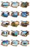 3D stickers photo wallpaper brick view 160 x 110