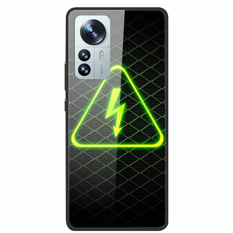 Tempered Glass Cases For Xiaomi 12T 5G Case Hard Phone Back Cover for Xiaomi 12T Pro Protection Shells Mi 12 T 12TPro 2022 Cool