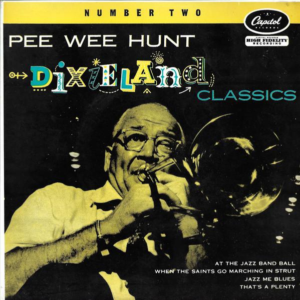 

7inch Record PEE WEE HUNT Dixieland Classics Number Two EAP1023 Capitol Records 1956 UK Jazz Used