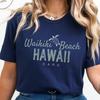 Hawaii Shirt, Waikiki Beach Oahu T-shirt, Unisex