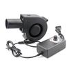 1Pcs Durable Small Blast Engine BBQ Blower with Variable Speed Controller 3700RPM Barbecue Fan 220V/110V 7530 Type Cooking Fans