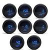 12V Universal 2-Inch Car Gauge: Water Temp, Oil Temp, Tachometer, Voltage, Oil Pressure, Air-Fuel Ratio, Boost Meter.