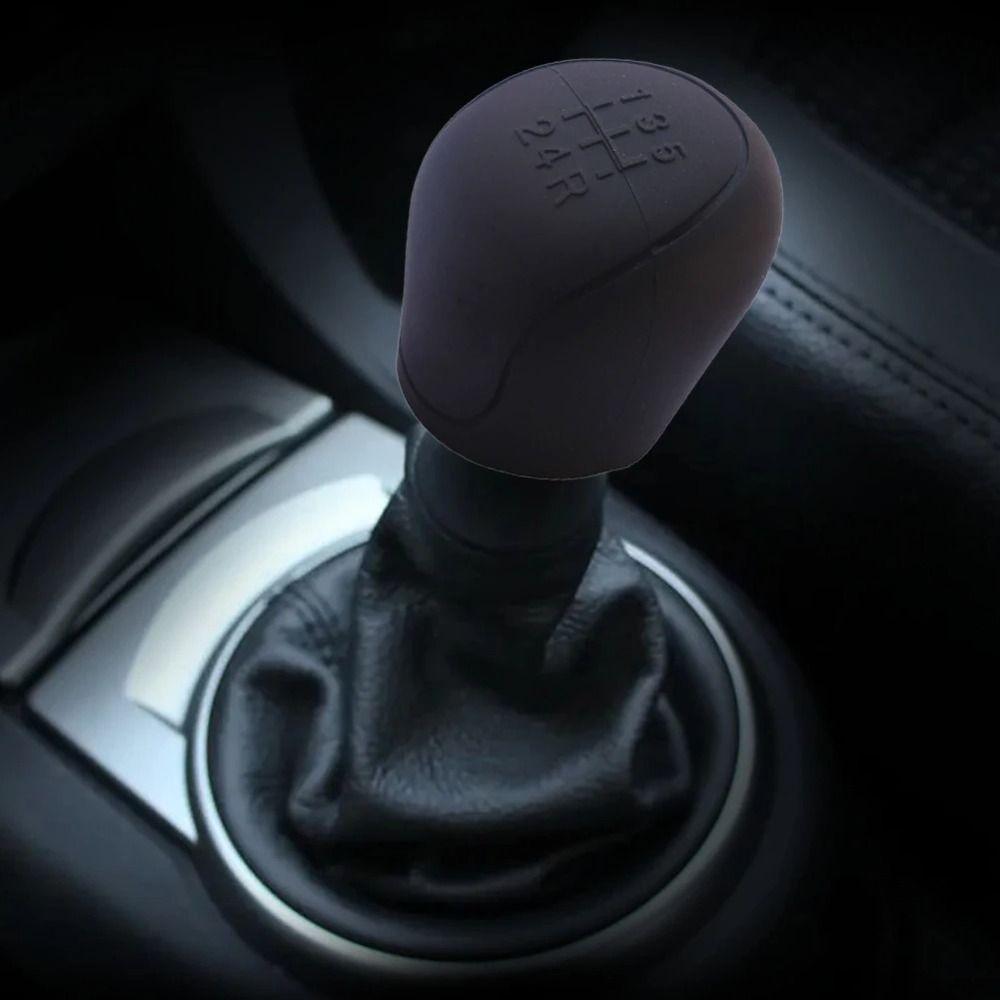 Car Gear Shift Knob Cover Non-Slip Manual 5 6-speed Car Handle Cover Car Grip Handle Protective Covers Car Interior Accessory