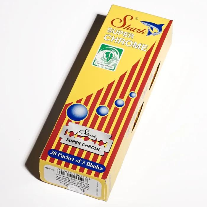 Shark Super Chrome Razor Blades 20 Pack (100 Count)