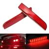 Für Mitsubishi Lancer Evo X Outlander 1 Paar Auto Hinten Stoßstange Lichter Hohe Quatity Auto Led Tagfahrlicht Schwanz Bremse lampe Teile