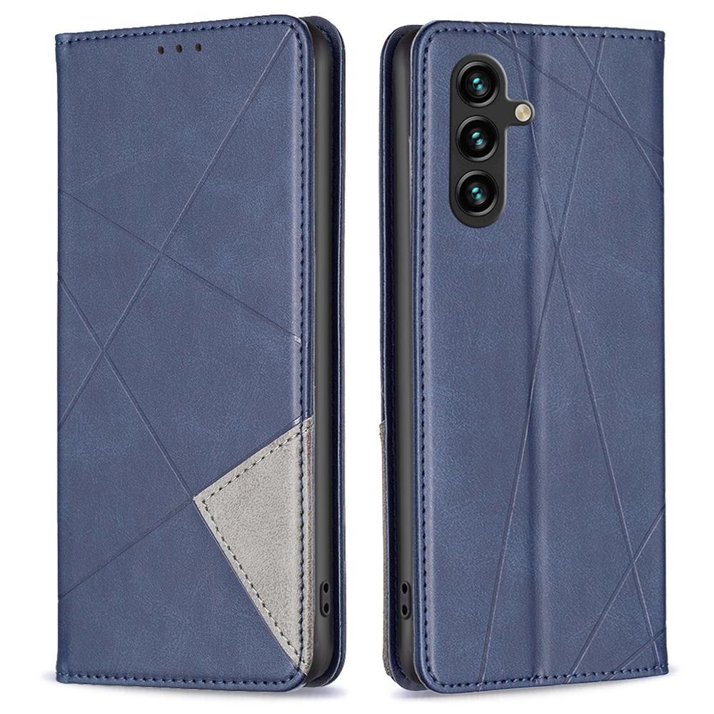 

Чохол-підставка для телефону Samsung Galaxy A15 4G з відділеннями для карток Blue