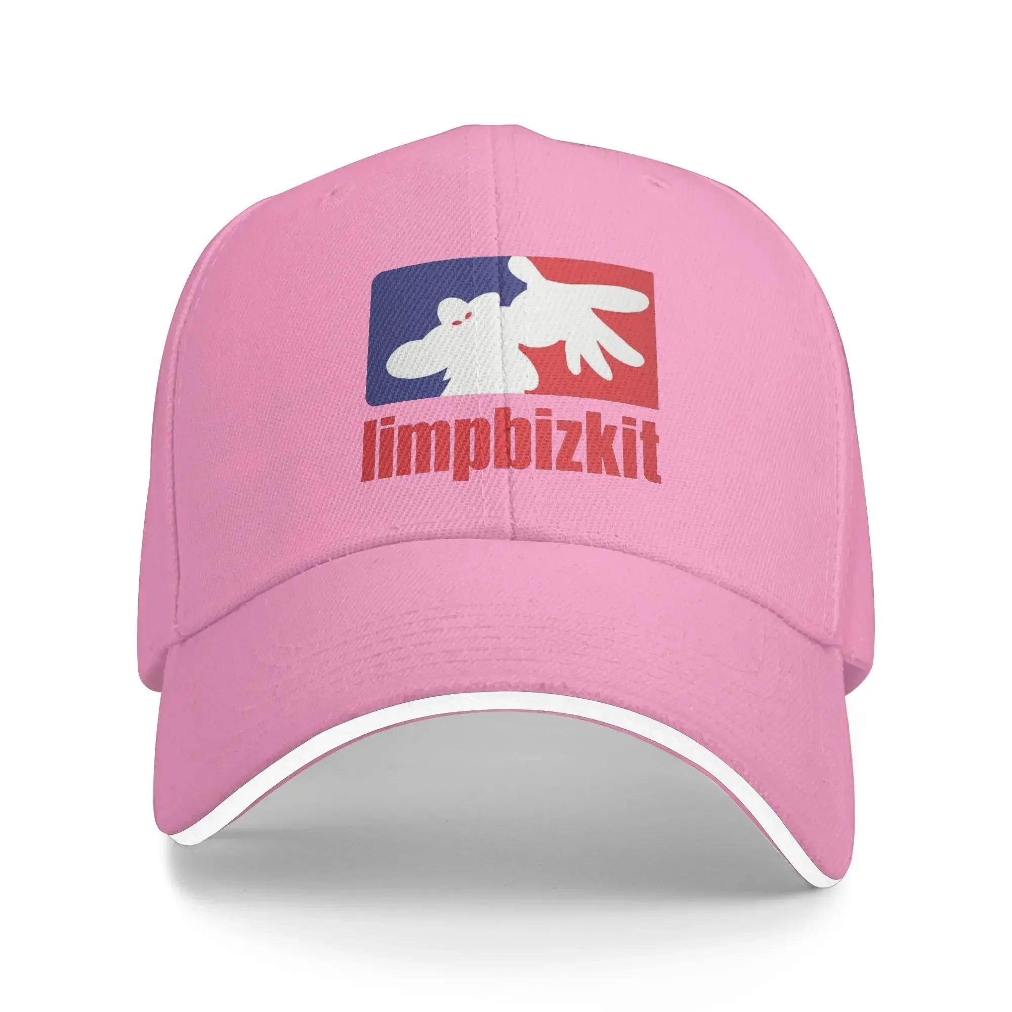 

Бейсболка гурту Limp Bizkit Модна тракерська кепка Літня Пара Жіноча Для вулиці Тренажерний зал Кепка-снепбек One Size
