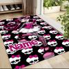 Custom Name Monster High Fashion Carpet Rug Customizable Soft Washable Anti-Slip Home Living Room Sofa Mats Personalized Rug. 0909404