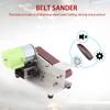 15-degree Fixed Angle Knife Sharpener Belt Sander 7 Level Adjustable Polisher Polishing Machine with 10pcs Sanding Belts