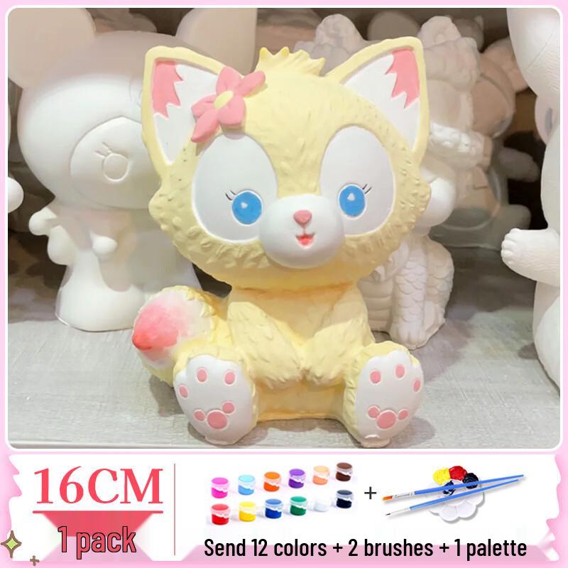 Kids DIY Plaster Figure Painting Kit