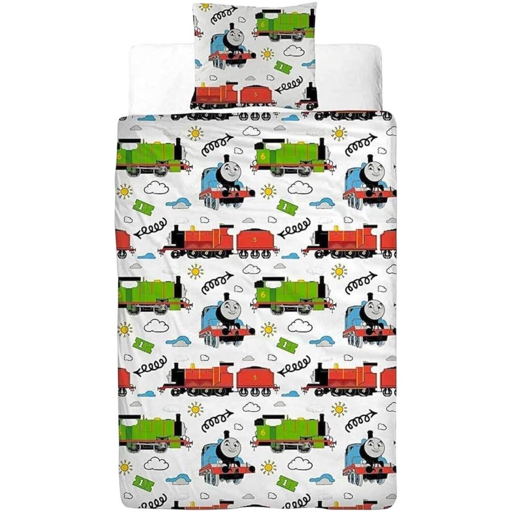 Thomas & Friends Childrens/Kids LetÂ´s Go Discover Reversible Duvet Set