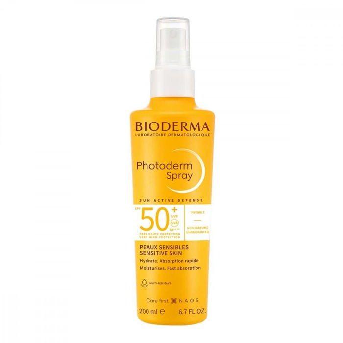 Bioderma Photoderm Sun Spray SPF50 Invisible Sensitive Skin 200 Ml