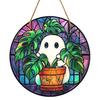 Ghost Sun Catcher Acrylic Bright Color Lampshade Pendant Halloween Party