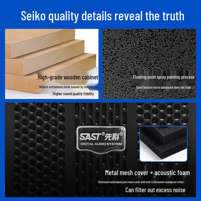 SAST SH-415 Conference Room Audio System with 4 Wireless Microphones (CN version)