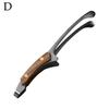 Pinzas para Barbacoa de Acero Inoxidable Mango de Madera Pinzas para Comida de Barbacoa Clips para Barbacoa de Cocina al Aire Libre Pinza Pinza de Barbacoa Accesorios de Cocina