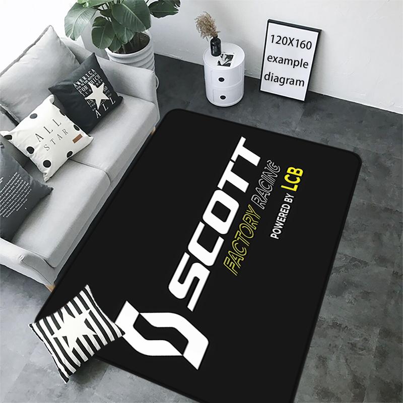 Entrance Doormat Bicycle Balcony Rugs Living Room Carpet Scott Foot Mats Bath Rug Floor Mat Ideal Gifts Non-slip House Decor