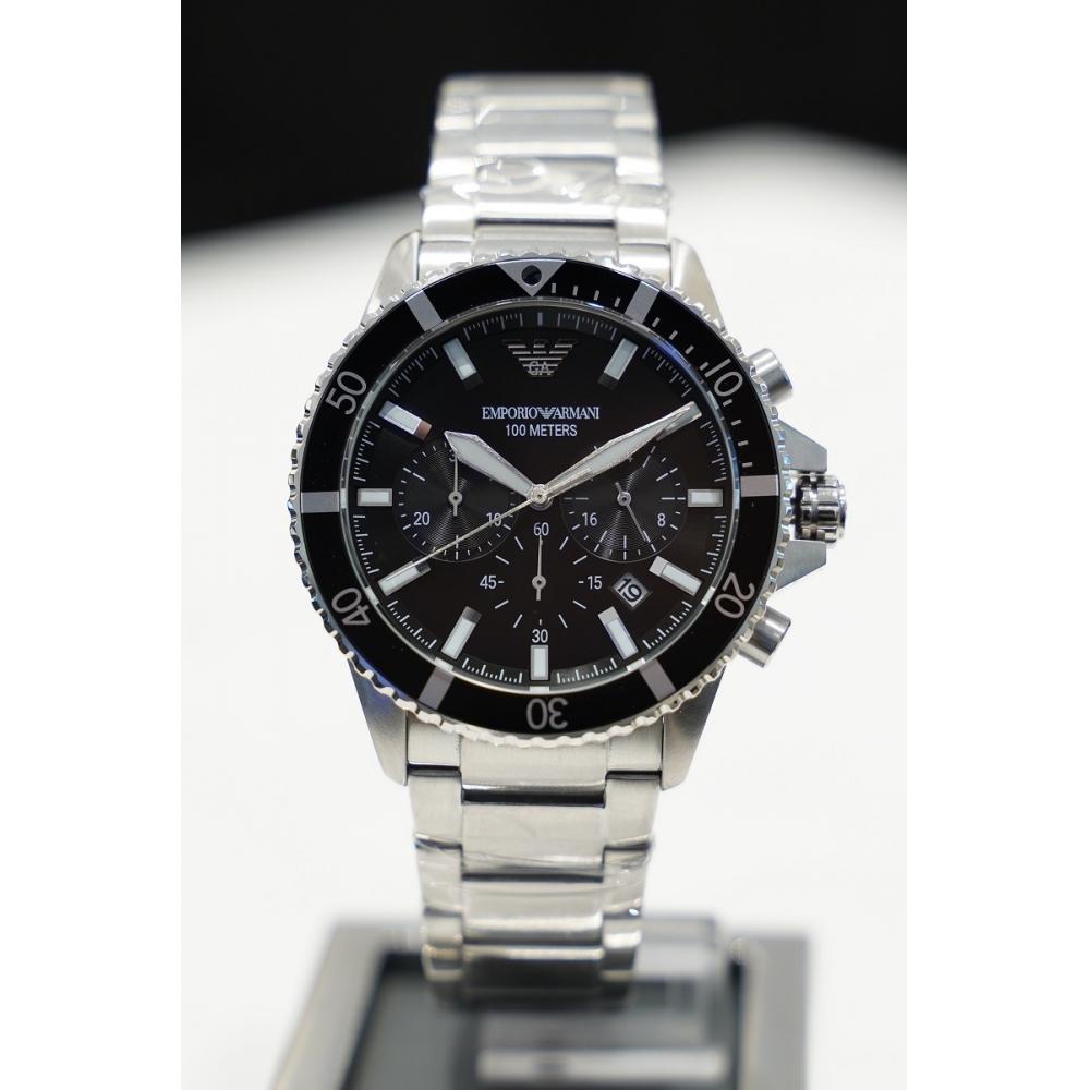 

Armani Emporio Armani Chronograph Мужские Металлические Часы Роскошные Часы