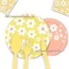 New Style Little Daisy Children's Birthday Party Tableware & Cake Decoration Set